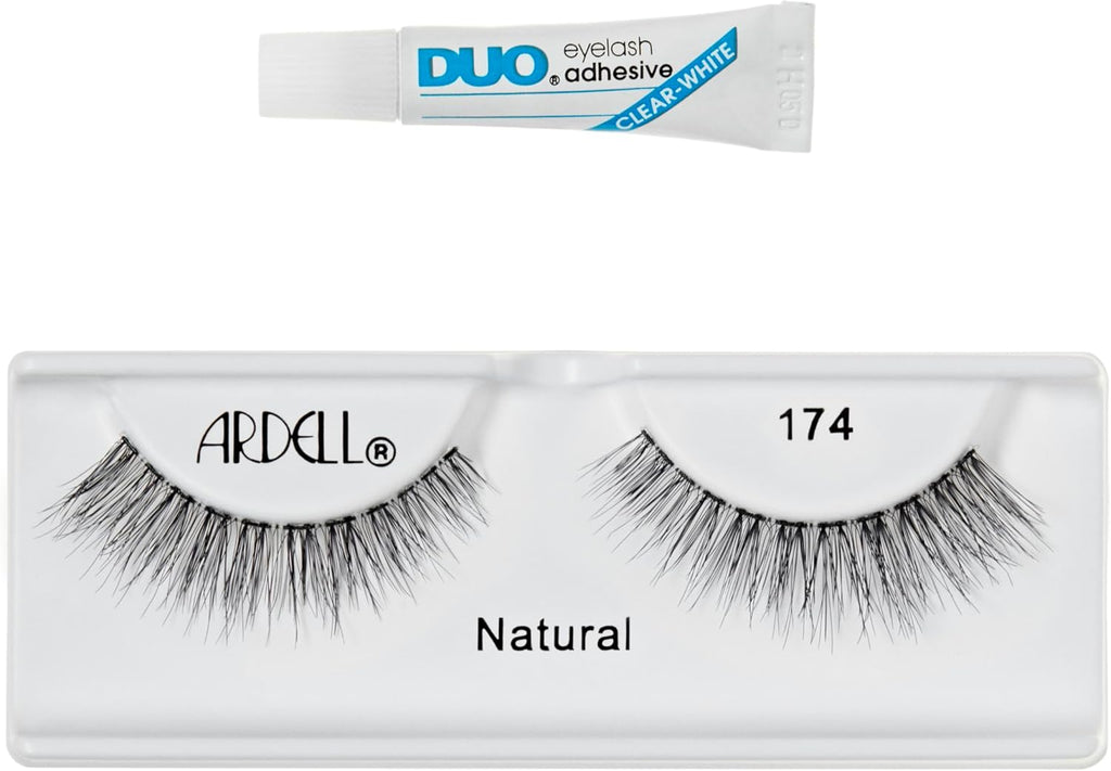 Ardell Natural 174 False Eyelashes, Vegan Friendly, 1 Pair (Pack of 1)