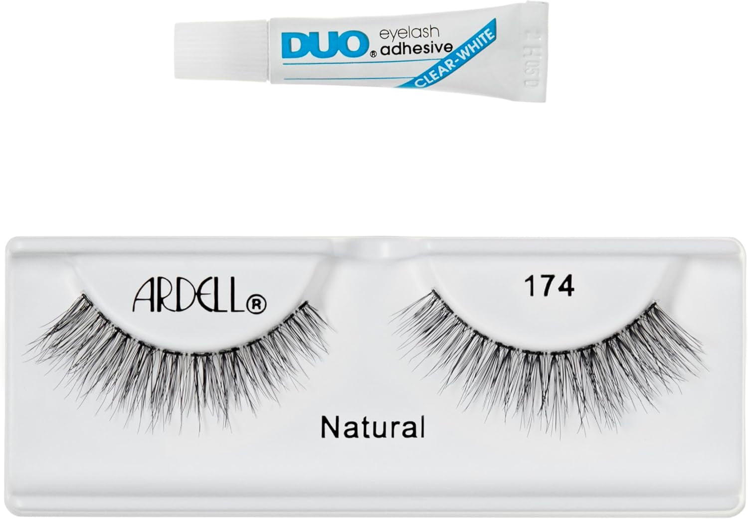 Ardell Natural 174 False Eyelashes, Vegan Friendly, 1 Pair (Pack of 1)