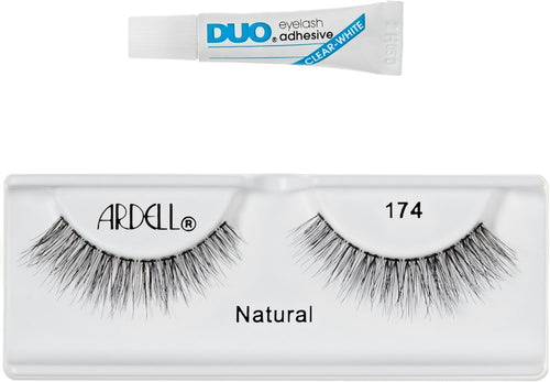 Ardell Natural 174 False Eyelashes, Vegan Friendly, 1 Pair (Pack of 1)