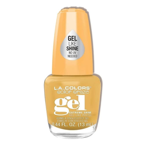L.A. Colors Color Craze Gel-Like Shine Nail Polish – Deep Teal Green (Extreme Shine)