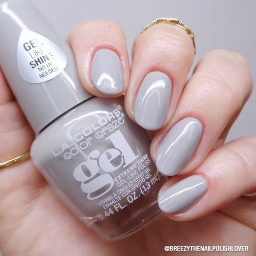 L.A. Colors Color Craze Gel-Like Shine Nail Polish – Deep Teal Green (Extreme Shine)