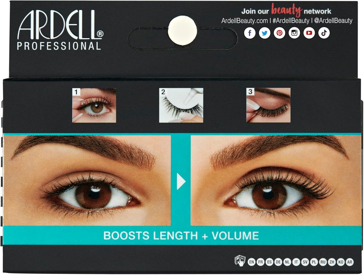 Ardell Natural 174 False Eyelashes, Vegan Friendly, 1 Pair (Pack of 1)