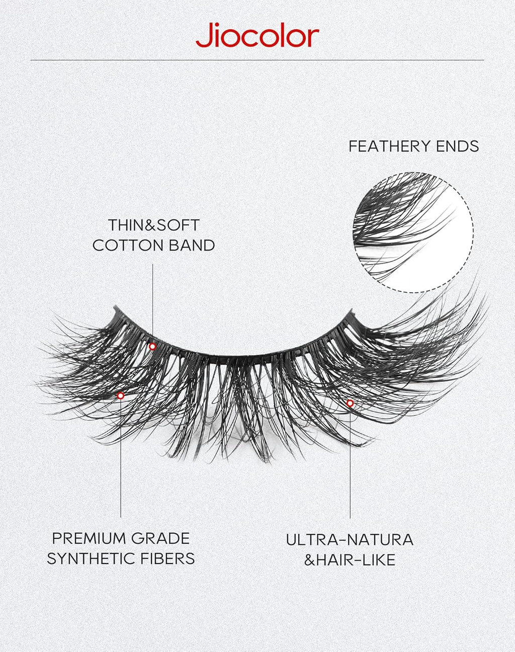False Eyelashes Fluffy Lashes 15Mm Dramatic Long Eyelashes Wispy Natural Look Lashes Soft Faux Mink Eyelashes 3D 6D Lashes 7 Pairs Lashes Fake Lashes Pack