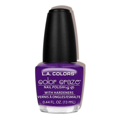 L.A. Colors Color Craze Gel-Like Shine Nail Polish – Deep Teal Green (Extreme Shine)